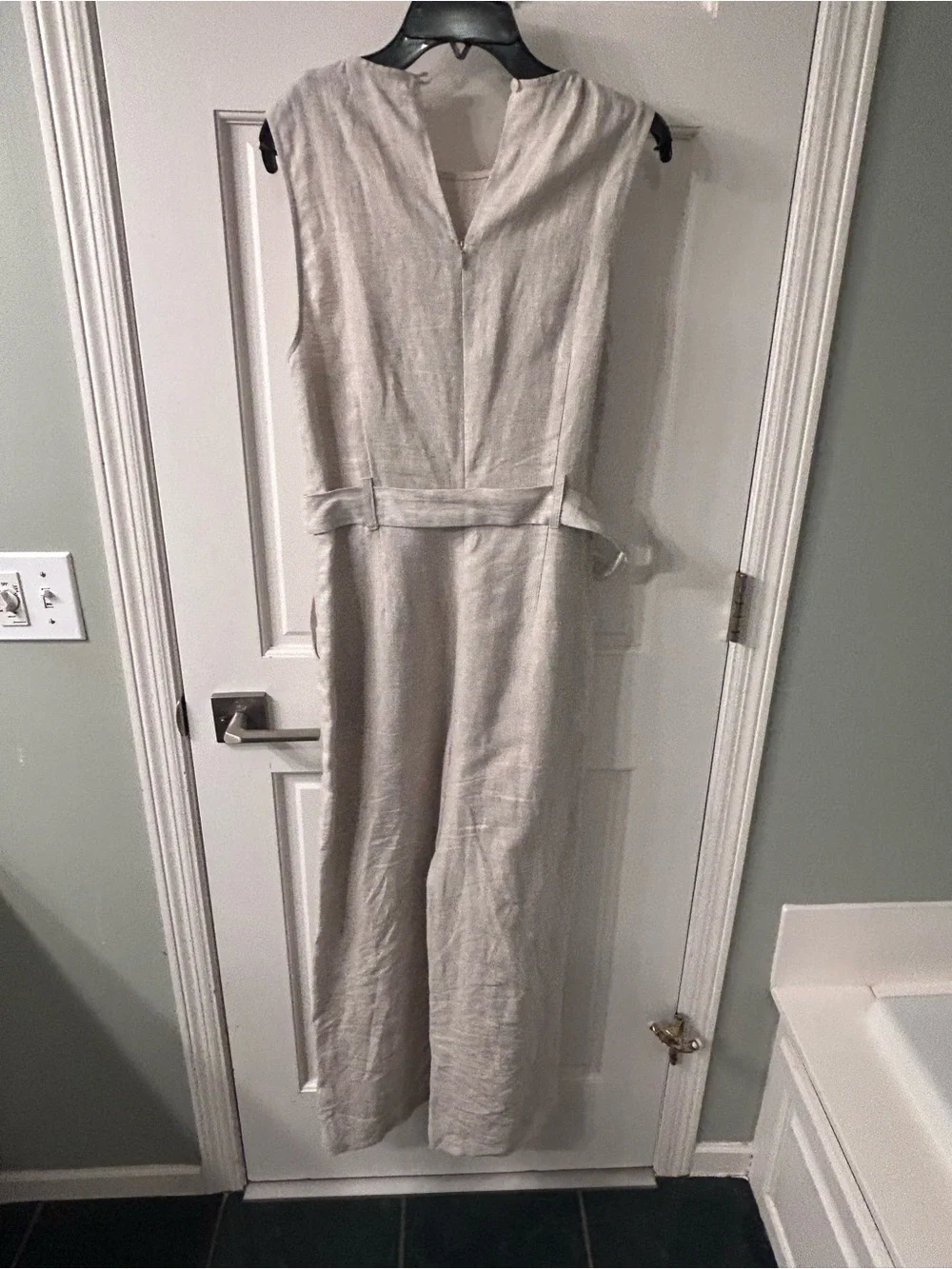 Reformation Naomi Linen Jumpsuit